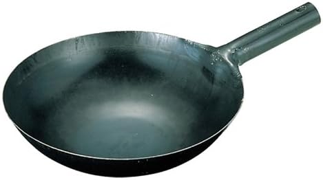 Yamada 36cm Round Bottom Wok - 1.6mm Thickness