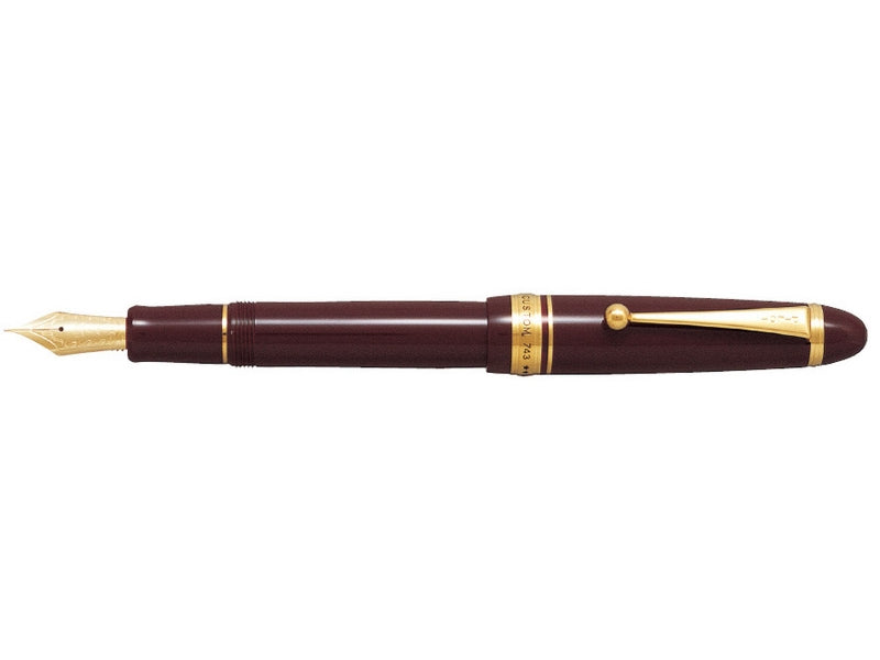 Pilot Custom 743 细尖钢笔（深红色）- Fkk-3000R-Dr