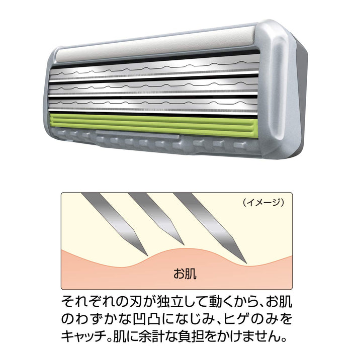 羽毛安全剃刀 F 系統武士刀刃替換刀片 10 片裝日本製造 T 形男士鬍鬚剃須