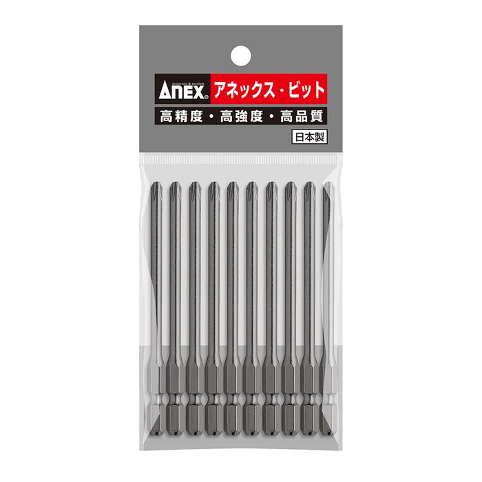 Anex Stool 4.5mm Shaft Diameter 10-Piece Set Stepped Shot Finish Anex Bit Tool AP-16M