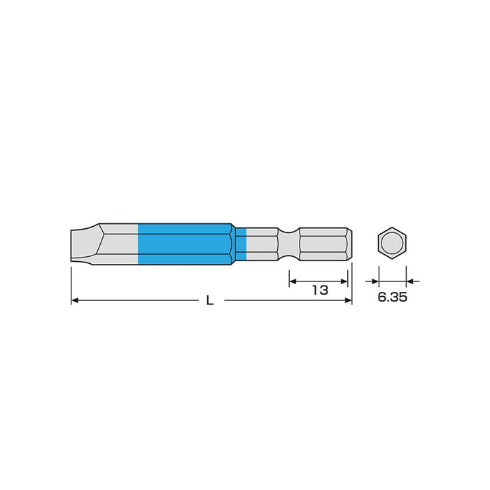 Anex Single Head Color Bit -8 X 65 Acmm1-8065 Tool