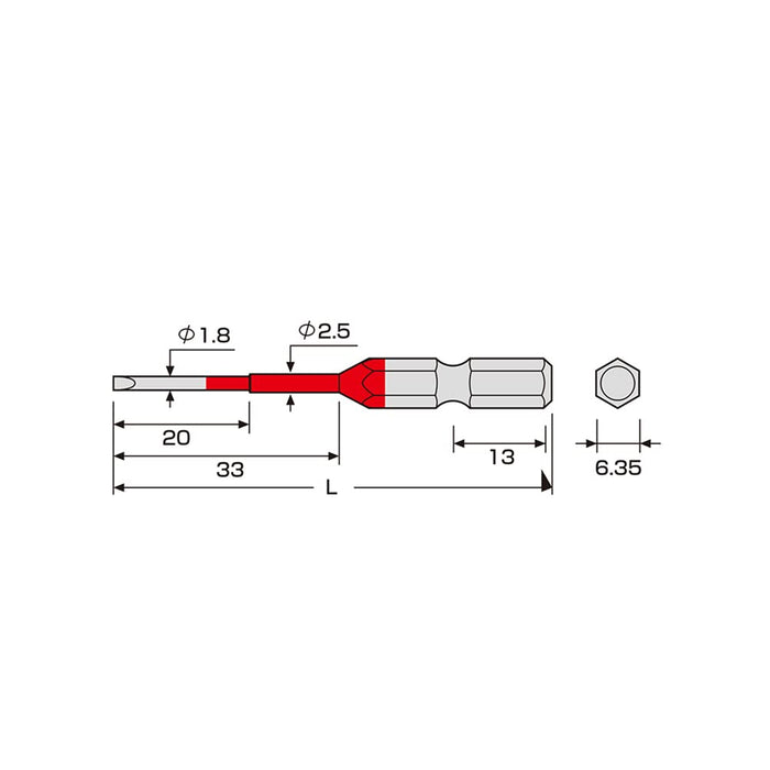 Anex 彩色鑽頭階梯式 1.8Mmx65 Acmm-1865 工具組 2 件