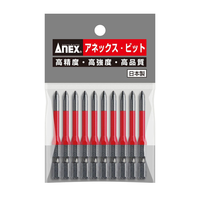 Anex Color Bits +1X65 10-Pack - Stepped AC-16M Tools