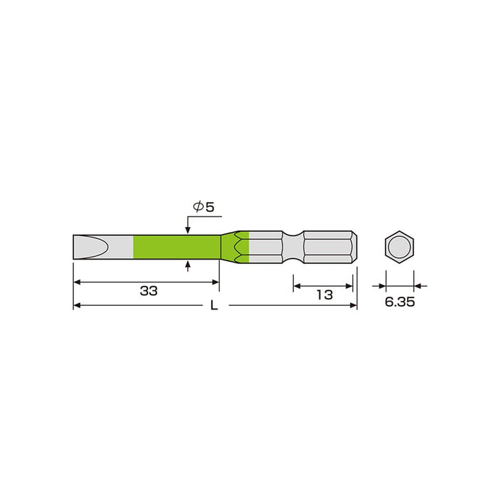 Anex 2 件組彩色鑽頭 5mmx65 階梯工具 Acmm-5065