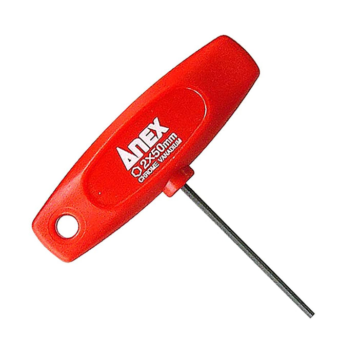 Anex Hexagonal Wrench T-Handle Tool 2mm X 50 No.3200