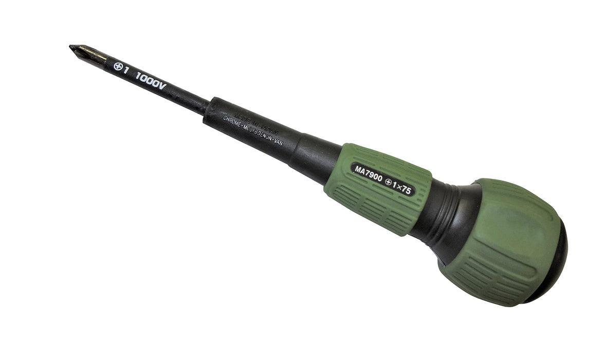 Anex Military Green Ma7900+1X75 Insulated Screwdriver Grangear X Anex Collaboration Tool