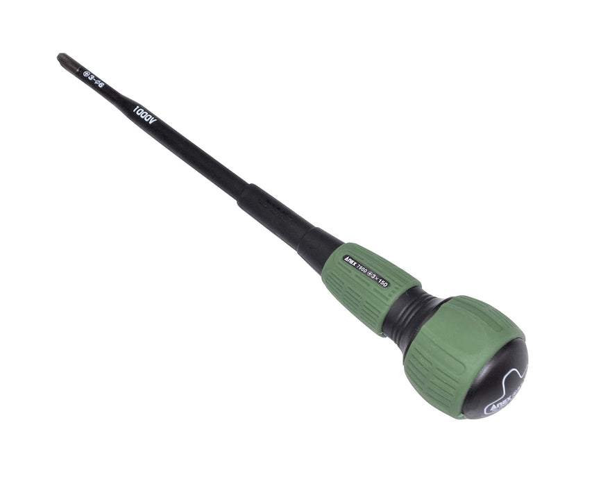 Anex Stool Military Green Insulated Screwdriver - Anex Grangear X Annex Collaboration Ma7900+3X150