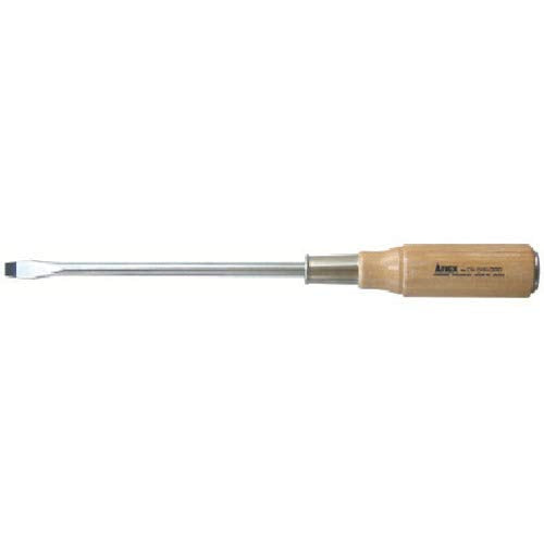 Anex Strong Grade Penetrating Screwdriver with Wooden Handle 9x200 No.170