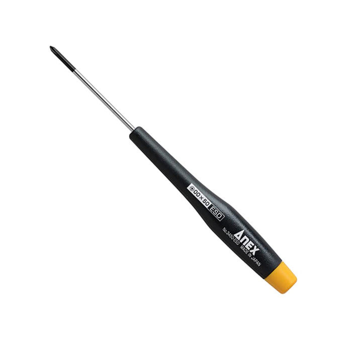 Anex Precision ESD Protection +00x50 Screwdriver No.3450-ESD from Annex Stool