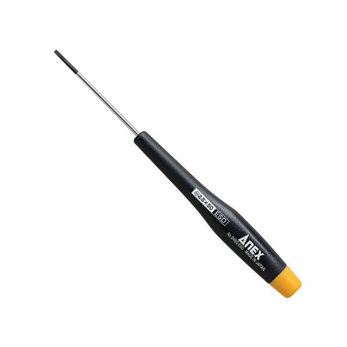 Anex Stool Precision ESD Protection Screwdriver -2.5X50 No.3450-Esd Tool