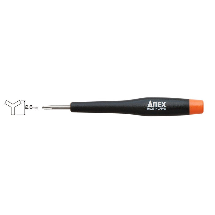 Anex Precision Y-Shaped 2.6mm Screwdriver Tool No.3470-Al