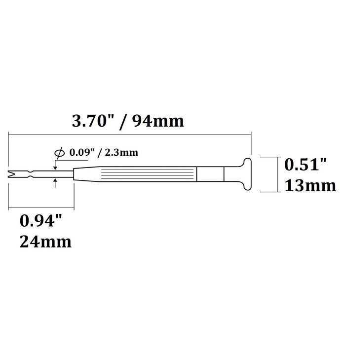 Anex No.67 精密螺丝刀和表带销拆卸工具