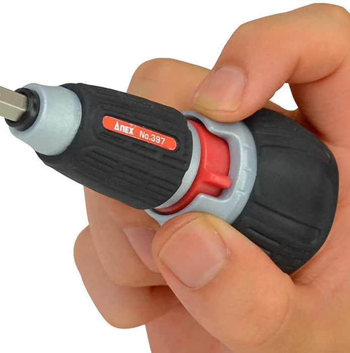 Anex 72 No. 397-D Interchangeable Quick Ball Ratchet Driver