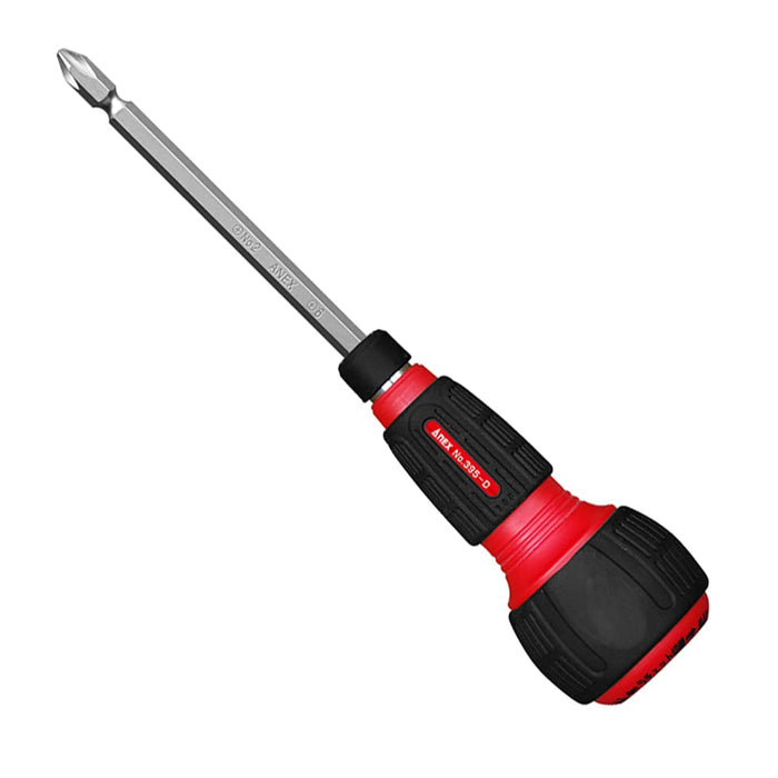 Anex No.395-D Quick Ball 60 Ratchet Driver with Replaceable Ball Grip