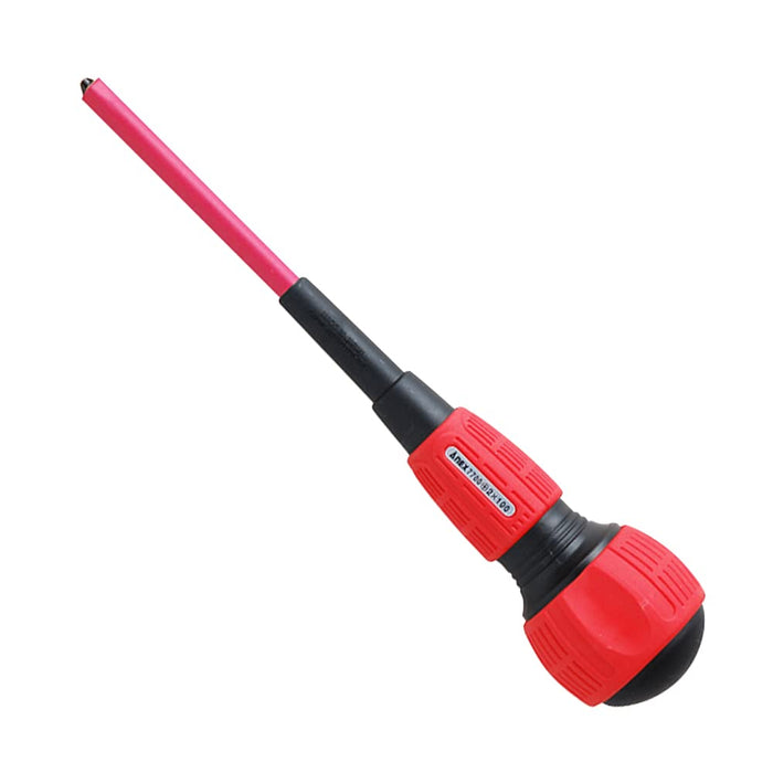 Anex Insulated 1000V Compatible Screwdriver with Ball Grip No.7800