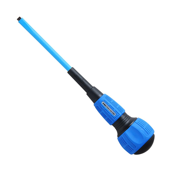 Anex Insulated Screwdriver 1000V Compatible Ball Grip - 4x100 No.7800 Tool