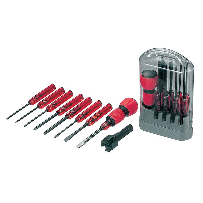 Anex Stool 8-Piece Electrician Grip Screwdriver Set Anex Tools No.6950