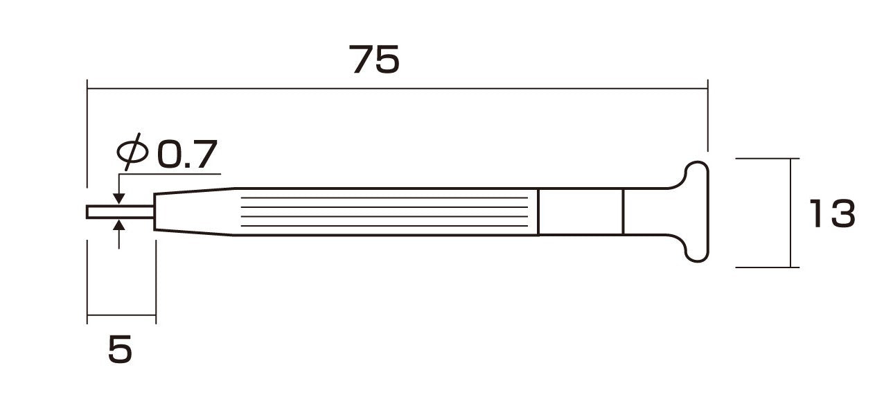 Anex Watch Band Pin Remover Tool No.68 - Anex (Anex)