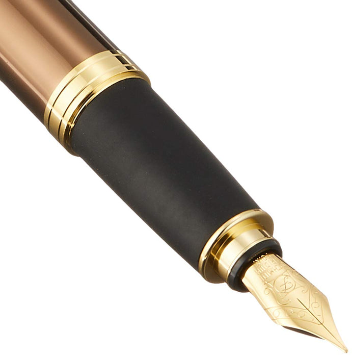 Ohto Celsus Brown FF-20C Fountain Pen - High-Quality Writing Instrument