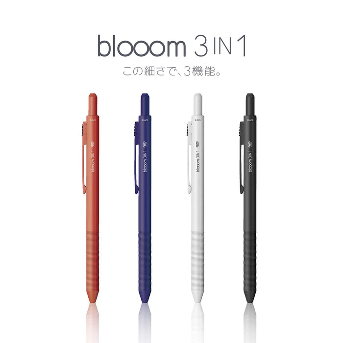 Ohto Bloom 3合1多功能筆 鐵灰色 MF-25B3-GY