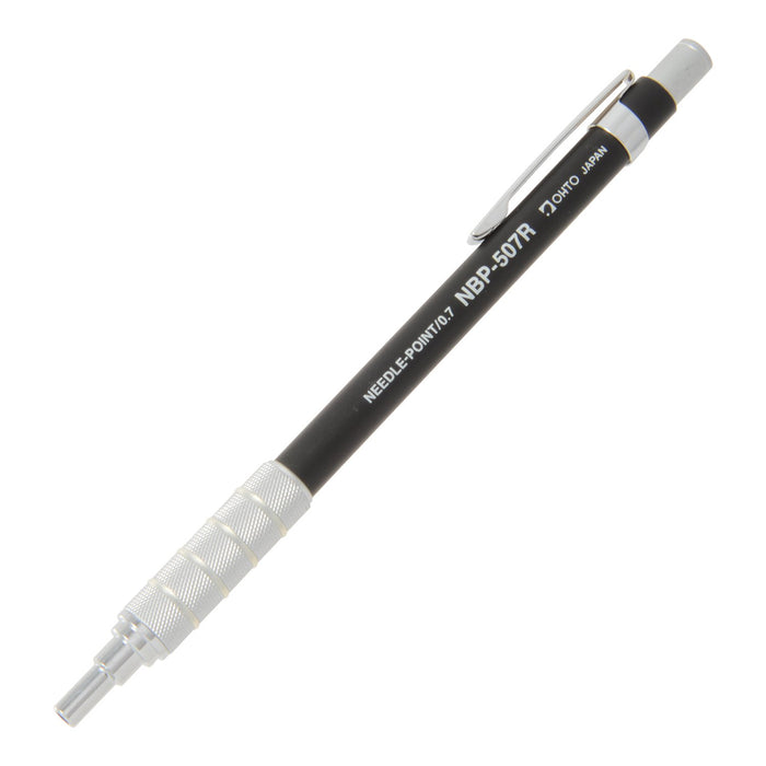 Ohto Black Needle Point Pen 507R 0.7mm - Oil-Based Ballpoint From Ohto