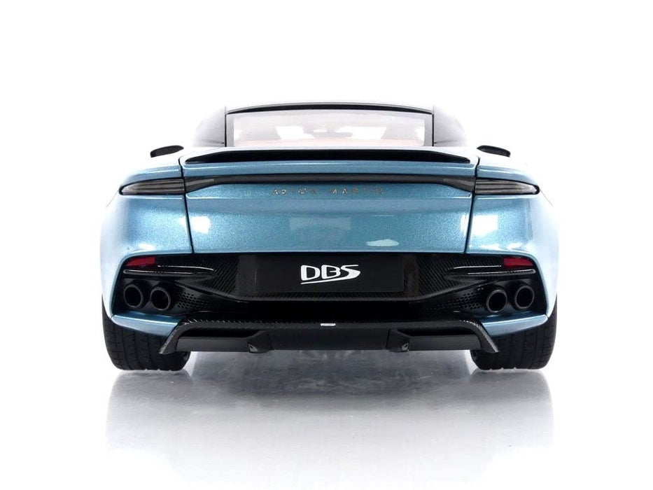 Autoart 1/18 阿斯頓馬丁 DBS Superleggera 70299 淺藍色珍珠/碳黑車頂