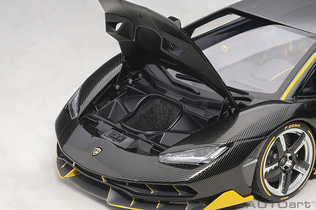 Autoart 1/18 兰博基尼 Centenario 碳黑/黄色