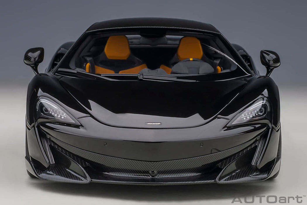 Autoart 1/18 McLaren 600LT 76081 Black/Carbon Roof