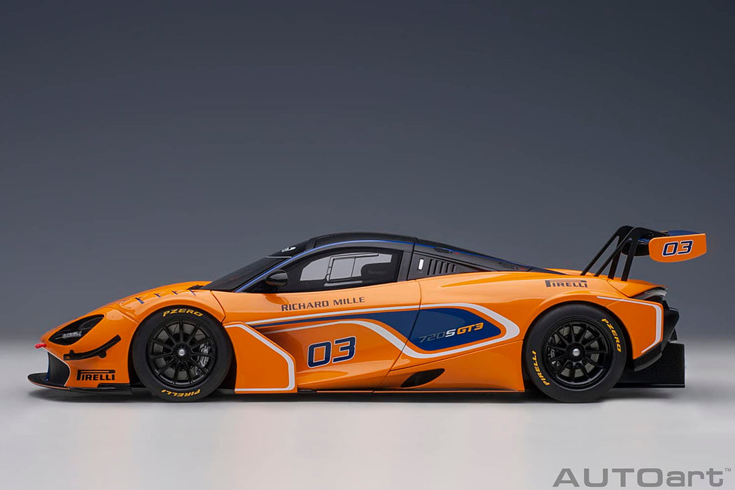 Autoart 1/18 McLaren 720S GT3#03 Orange 81942