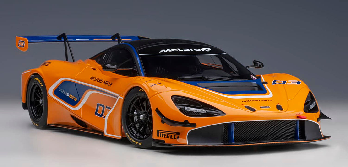 Autoart 1/18 McLaren 720S GT3#03 Orange 81942