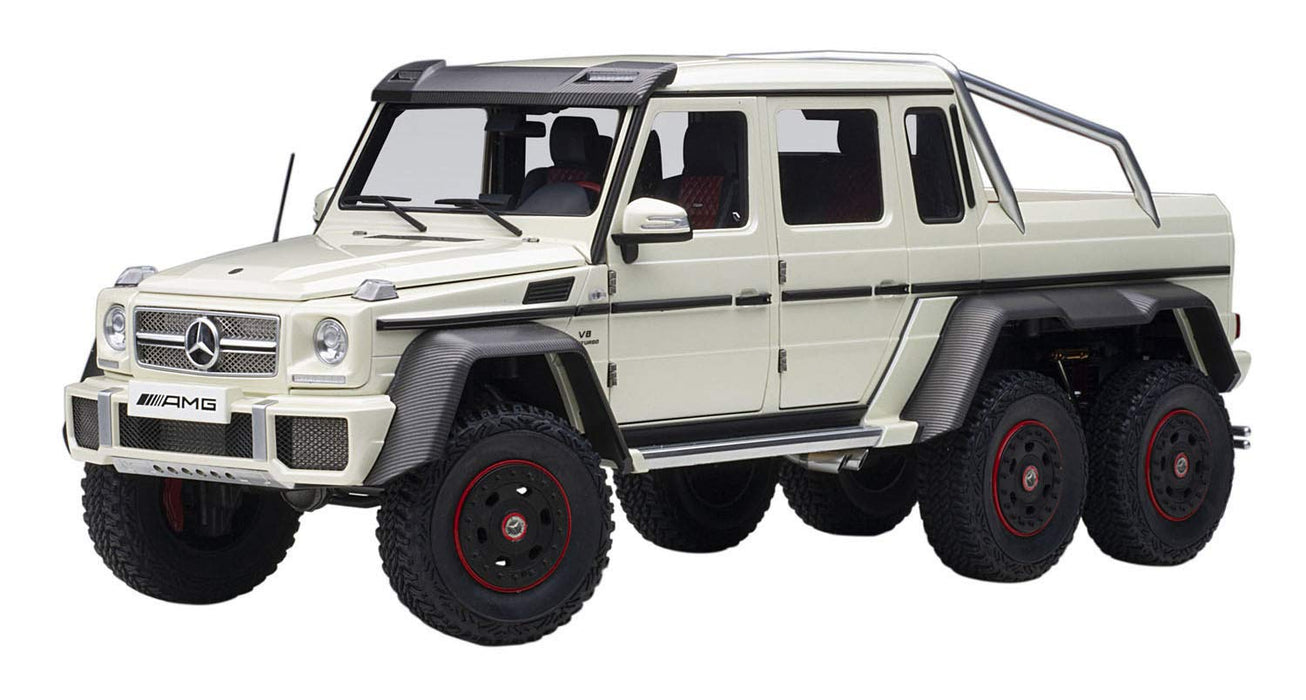 Autoart 1/18 賓士 G63 AMG 6X6 珍珠白 76307