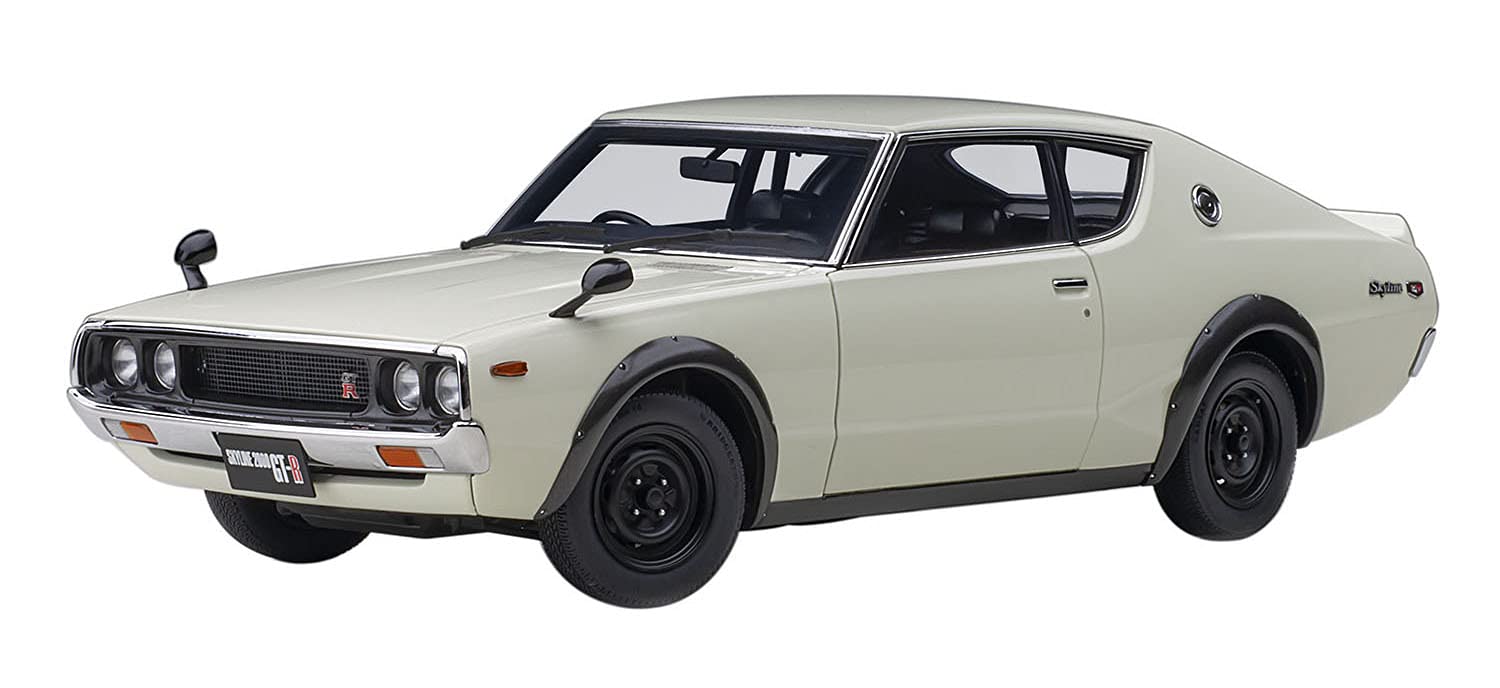 Autoart 1/18 日產 Skyline 2000 GT-R Kpgc110 白色 77472