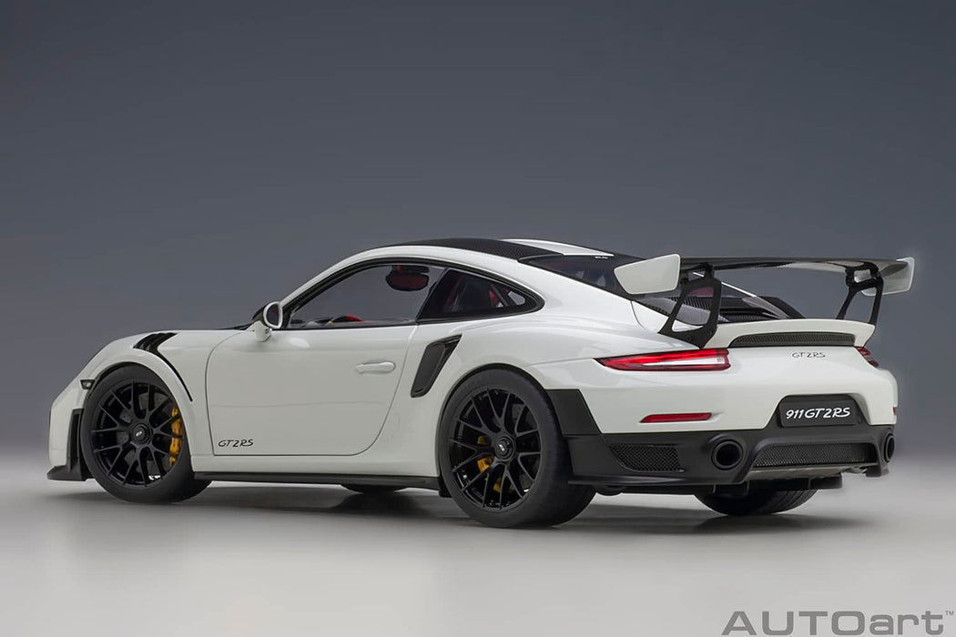 Autoart 1/18 保時捷 911 GT2 RS 魏斯阿赫 Pkg 白色/碳 78171