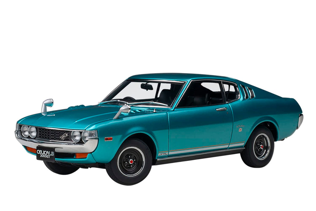 Autoart 1/18 Toyota Celica Liftback 2000Gt (Ra25) 1973 Turquoise Blue