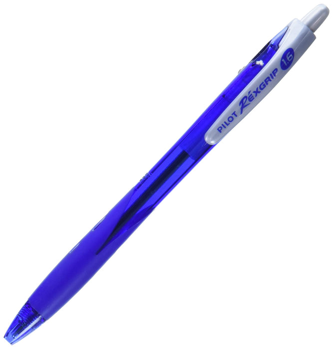 Pilot Blue Rex Grip 圆珠笔，带 1.6 毫米笔尖 - 型号 BRG10BBLL