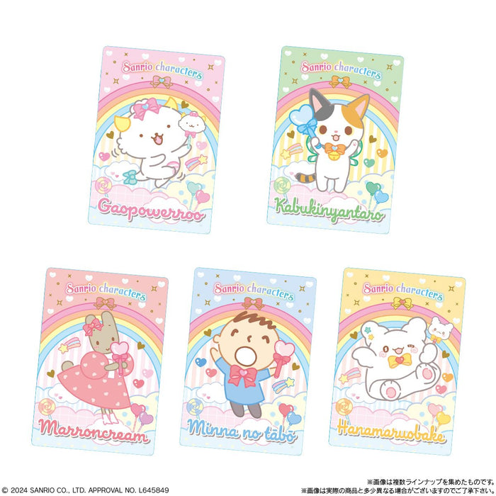 Bandai Sanrio 角色威化餅 6 件 20 件盒裝糖果玩具