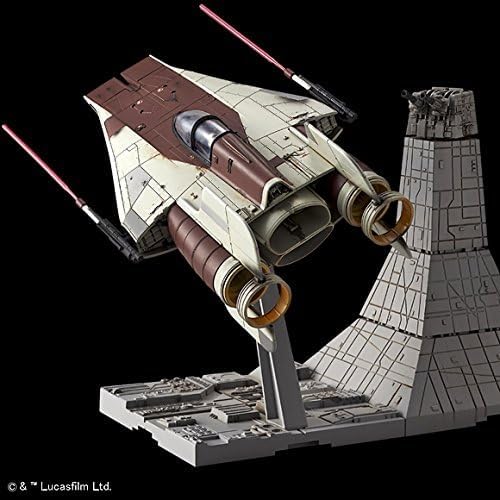 Bandai Spirits 星球大战 A-Wing 星际战斗机 1/72 比例彩色模型新版本