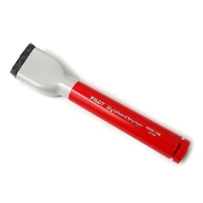 Pilot Medium Red Board Marker with Built-in Eraser WBME15MR