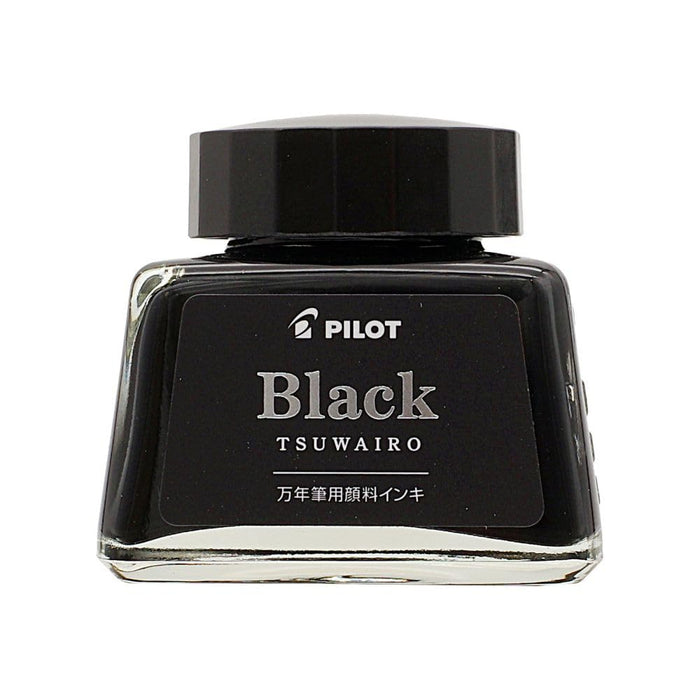 Pilot 30ml 黑色瓶装墨水适用于钢笔 Tsuwairo 浓彩颜料墨水-30TW