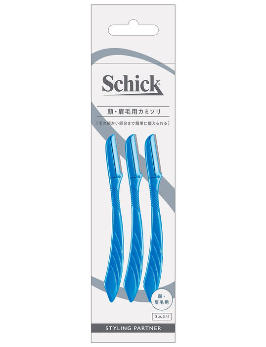 Schick Men's Bulk Razor Set - Whole Body Face Eyebrow Razors - 6 Pieces Total