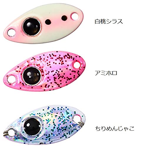 Daiwa Ajing Mebaring Moonflower 1.5G 白桃 Shirasu 魚餌