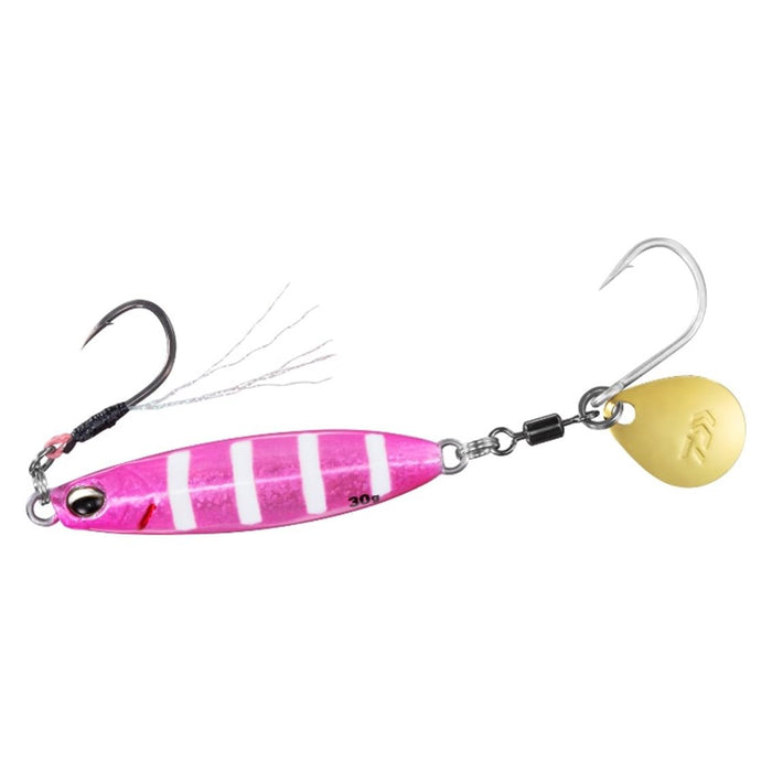 Daiwa Blade Jig Samurai R Spin 30G Sagoshi Pink Zebra Fishing Lure