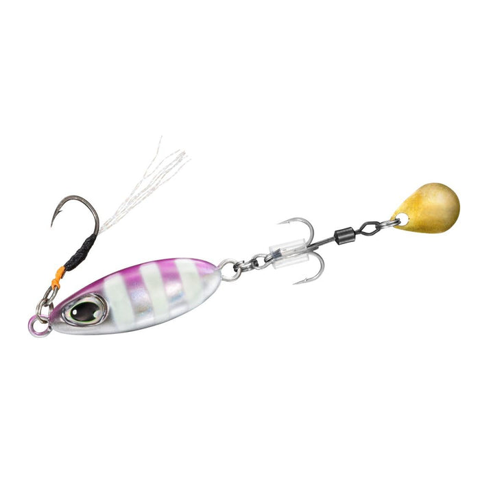 Daiwa Blade Jig Teardrop Spin 10G Pink Zebra Fishing Lure