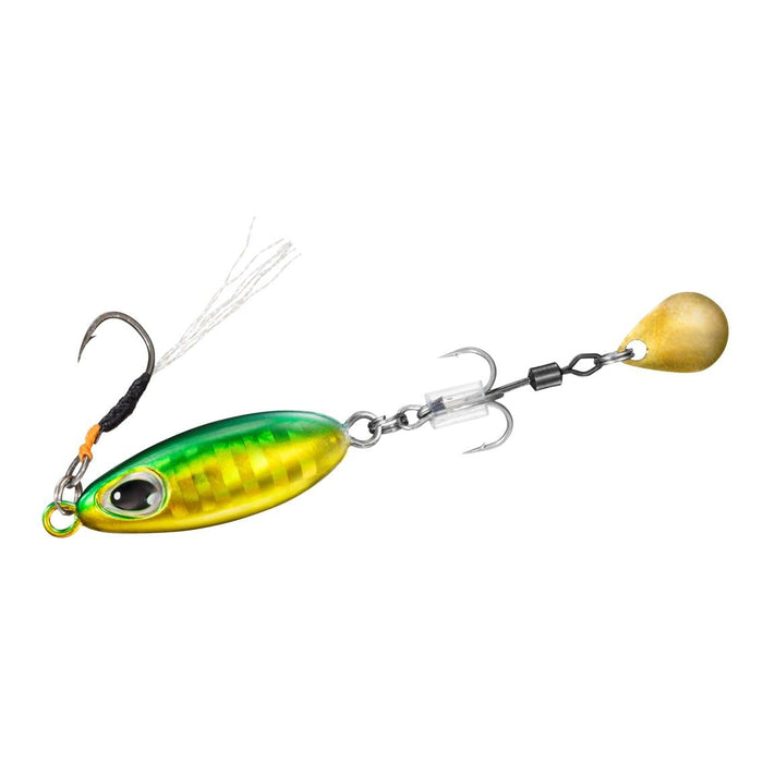 Daiwa Blade Jig Teardrop Spin 7G Green Gold Lure - High Performance Fishing