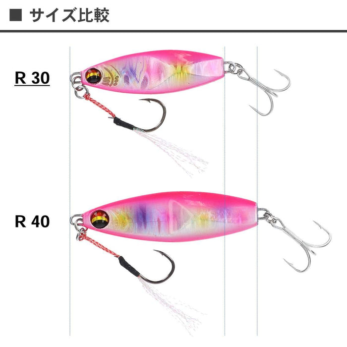 Daiwa Metal Jig Hirametal R 30G 粉紅沙丁魚比目魚誘餌