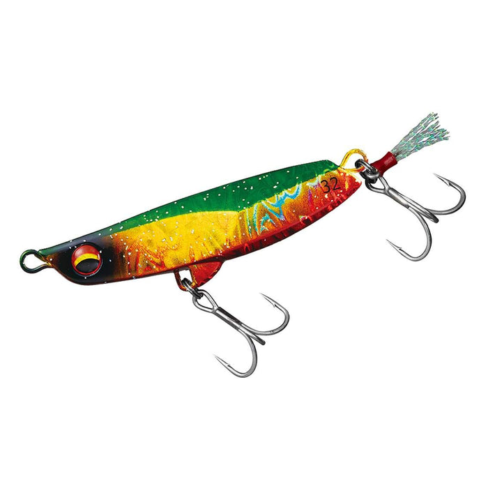 Daiwa Hirametal Z 32G Green Gold Red Berry Flat Jig Lure