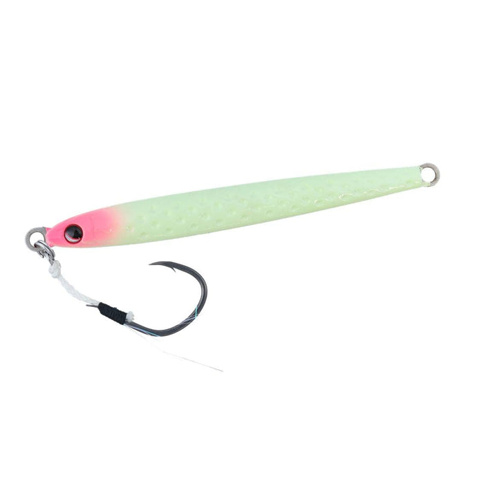 Daiwa Shore Spartan Darting Jig 125G Glow Pink Lure for Fishing