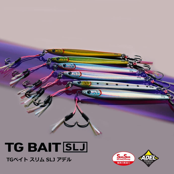 Daiwa 金屬 Jig Tg 魚餌細長 30G Adel Flash Bullpin 誘餌