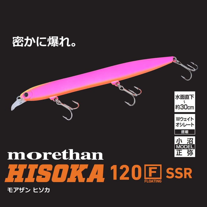 Daiwa Morethan Hisoka 120F SSR Adel Sayori 鱼饵