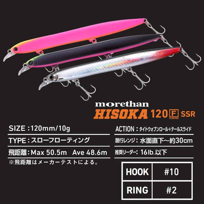 Daiwa Morethan Hisoka 120F SSR Adel Sayori 魚餌